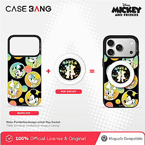 Mickey and Friends 4.0 Series - Mickey Happy Together Pop Socket Stand Handphone Holder