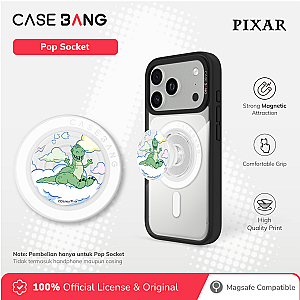Disney Pixar 3.0 Series - Happy Rex Pop Socket Stand Handphone Holder