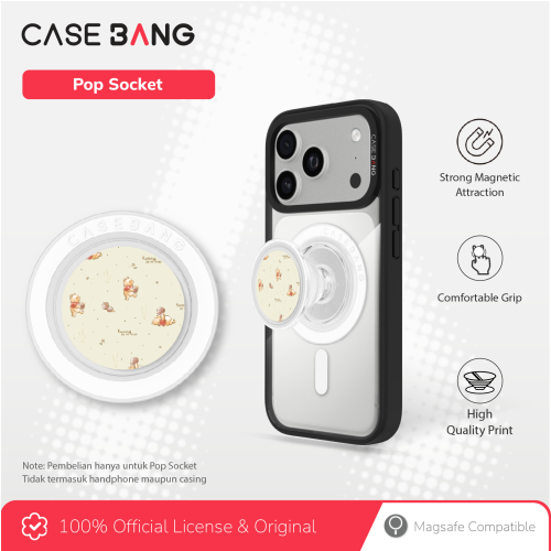 Winnie The Pooh 1.0 Series - Sweet Pooh Pop Socket Stand Handphone Holder