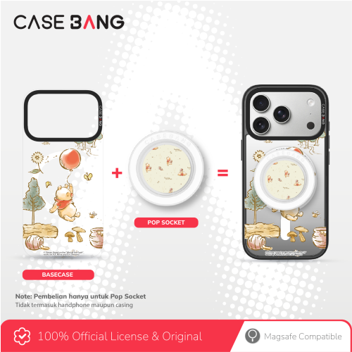 Winnie The Pooh 1.0 Series - Sweet Pooh Pop Socket Stand Handphone Holder