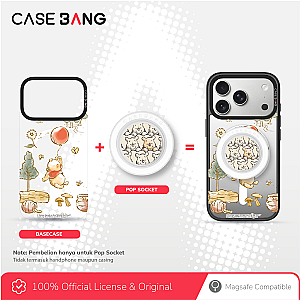 Winnie The Pooh 1.0 Series - Pooh Staring Pop Socket Stand Handphone Holder