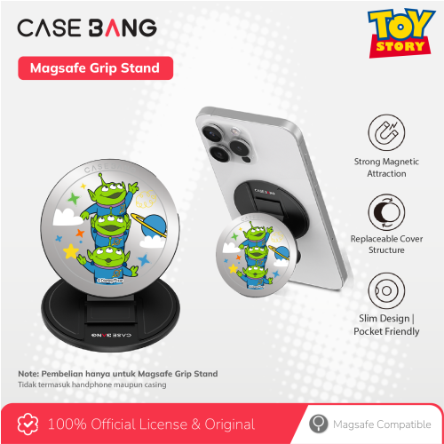 Toy Story Series - Alien Magsafe Grip Stand Handphone Holder