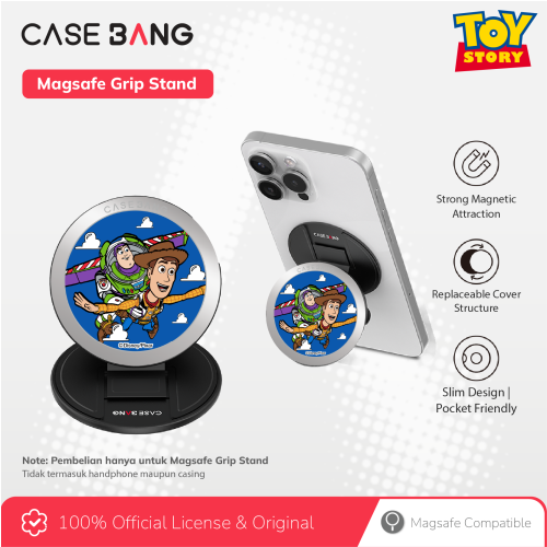 Toy Story Series - Woody & Buzz Lightyear Magsafe Grip Stand Handphone Holder