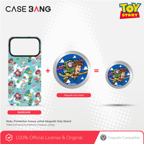 Toy Story Series - Woody & Buzz Lightyear Magsafe Grip Stand Handphone Holder