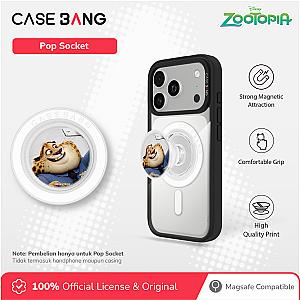 CASEBANG Zootopia 3.0 Series - Happy Benjamin Pop Socket Stand Handphone Holder