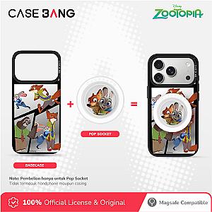 CASEBANG Zootopia 3.0 Series - Chaotic Partner Pop Socket Stand Handphone Holder