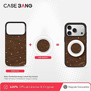 CASEBANG Hot Cocoa Series - Classic Cocoa Pop Socket Stand Handphone Holder