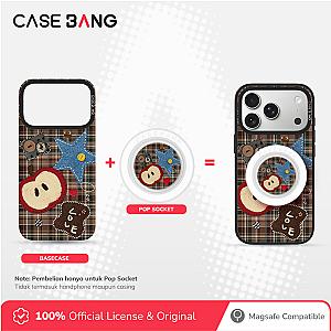 CASEBANG Hot Cocoa Series - Apple Cocoa Pop Socket Stand Handphone Holder
