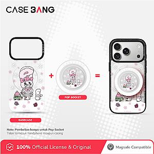 CASEBANG Esther Bunny 2.0 Series - Winter Esther Bunny Pop Socket Stand Handphone Holder