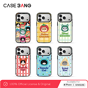 Cat Series - Golden Chincilla Magnetic Casing