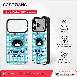 Cat Series - Dotty Tuxedo Magnetic Casing