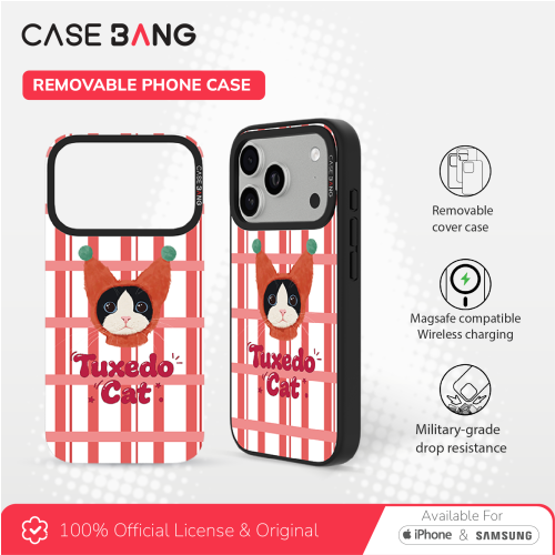 Cat Series - Tuxedo Cat Magnetic Casing
