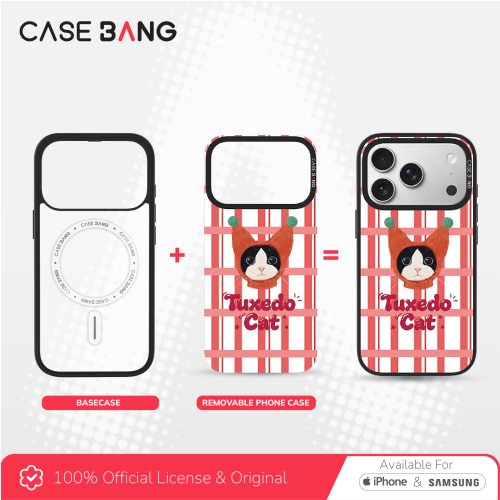 Cat Series - Tuxedo Cat Magnetic Casing