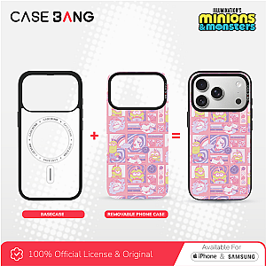 Minions 3.0 Series - Pink Patch Magnetic Casing