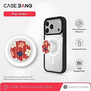 CASEBANG Floral Series Series - Flower Rain Pop Socket Stand Handphone Holder