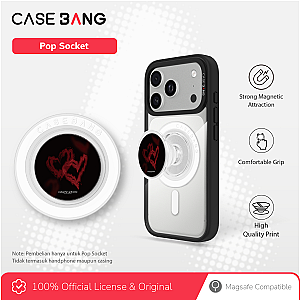 CASEBANG Crimson Heart Series - Hearts Soulmate Pop Socket Stand Handphone Holder