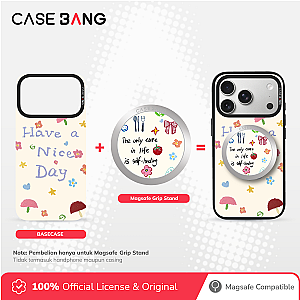 CASEBANG Relax Soul Series - Worship of Happiness Magsafe Grip Stand Handphone Holder