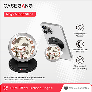 CASEBANG Siinono Series - Fluffy Sheep Siinono Magsafe Grip Stand Handphone Holder