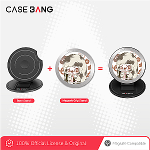 CASEBANG Siinono Series - Fluffy Sheep Siinono Magsafe Grip Stand Handphone Holder