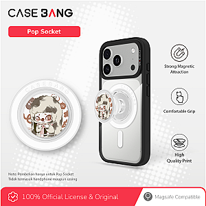 CASEBANG Siinono Series - Fluffy Sheep Siinono Pop Socket Stand Handphone Holder