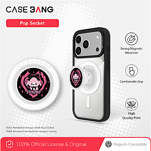 CASEBANG Siinono Series - Dark Heart Siinono Pop Socket Stand Handphone Holder