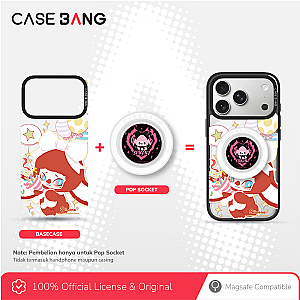 CASEBANG Siinono Series - Dark Heart Siinono Pop Socket Stand Handphone Holder