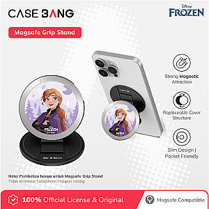 Frozen Series - Resilient Anna Magsafe Grip Stand Handphone Holder