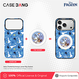 Frozen Series - Naughty Olaf Pop Socket Stand Handphone Holder