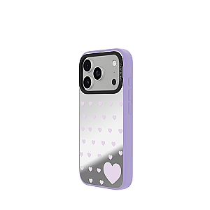 CASEBANG Removable Phonecase Cover Violet Heart Series - Galactic Hearts Magnetic Casing