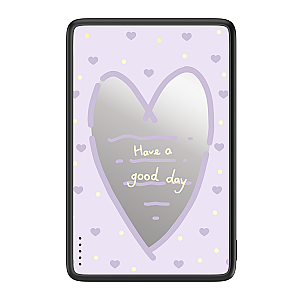 CASEBANG Violet Heart Series Powerbank 5000 mAh (Sweethearts Whisper)