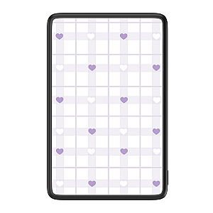 CASEBANG Violet Heart Series Powerbank 5000 mAh (Checker Heart)