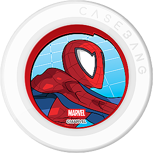 CASEBANG Marvel 3.0 Series - Red Spiderman Pop Socket Stand Handphone Holder