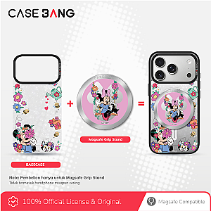  Mickey and Friends 5.0 Series - Floral Minnie Magsafe Grip Stand Handphone Holder