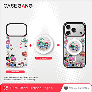  Mickey and Friends 5.0 Series - Beach Minnie Pop Socket Stand Handphone Holder