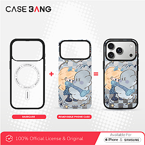 CASEBANG Removable Phonecase Cover Erlili Series - Cloud Buddy Cuddle Magnetic Casing