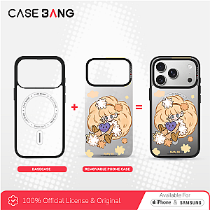 CASEBANG Removable Phonecase Cover Erlili Series - Berry Sweet Lili Magnetic Casing