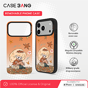 CASEBANG Removable Phonecase Cover Erlili Series - Autumn Maple Whisper Magnetic Casing