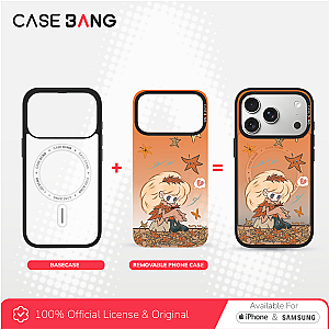 CASEBANG Removable Phonecase Cover Erlili Series - Autumn Maple Whisper Magnetic Casing