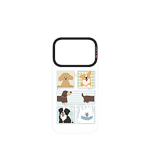 CASEBANG Removable Phonecase Cover Summer Puppy Series - Puppy Collage Magnetic Casing