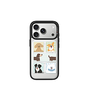 CASEBANG Removable Phonecase Cover Summer Puppy Series - Puppy Collage Magnetic Casing