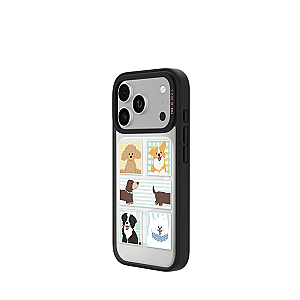 CASEBANG Removable Phonecase Cover Summer Puppy Series - Puppy Collage Magnetic Casing