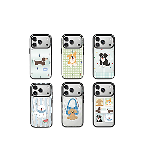 CASEBANG Removable Phonecase Cover Summer Puppy Series - Clever Puppy Magnetic Casing