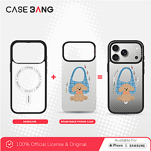 CASEBANG Removable Phonecase Cover Summer Puppy Series - Gentle Puppy Magnetic Casing