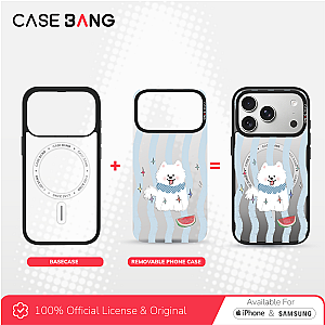 CASEBANG Removable Phonecase Cover Summer Puppy Series - Cute Puppy Magnetic Casing