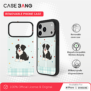 CASEBANG Removable Phonecase Cover Summer Puppy Series - Clever Puppy Magnetic Casing