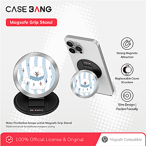 CASEBANG Summer Puppy Series - Cute Puppy Magsafe Grip Stand Handphone Holder