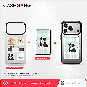 CASEBANG Summer Puppy Series Powerbank 5000 mAh (Clever Puppy)