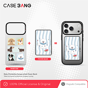 CASEBANG Summer Puppy Series Powerbank 5000 mAh (Cute Puppy)