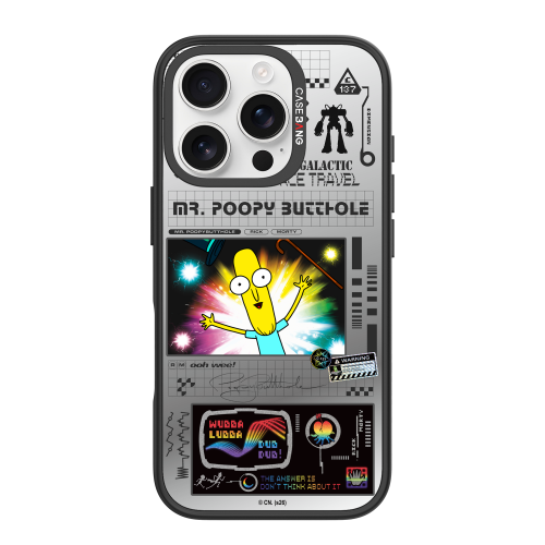 CASEBANG Removable Phonecase Cover Rick and Morty Series - Mr Poopy Butthole Magnetic Casing