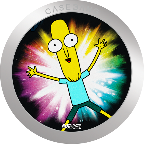 CASEBANG Rick and Morty Series - Surprise Mr Poopy Butthole Magsafe Grip Stand Handphone Holder